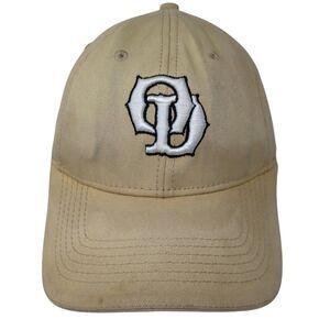 Old Dominion Freight Line Strapback Hat Tan OS Adjustable Embroidered Atlanta